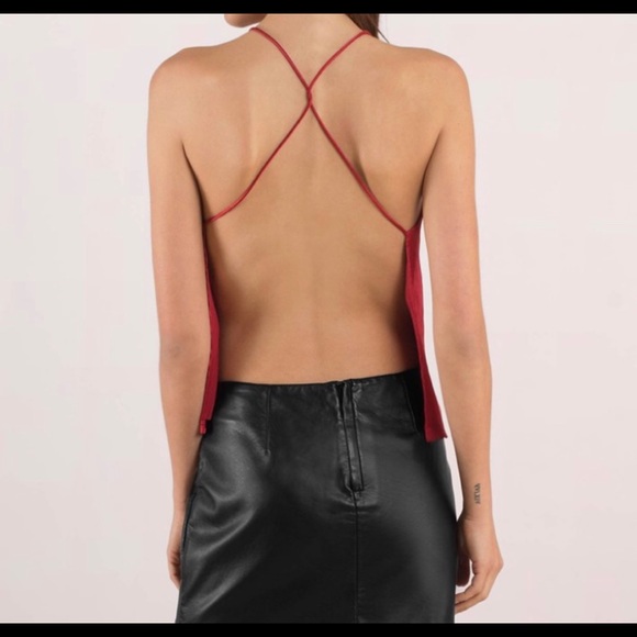 Tobi Red Tank Top - Picture 2 of 2